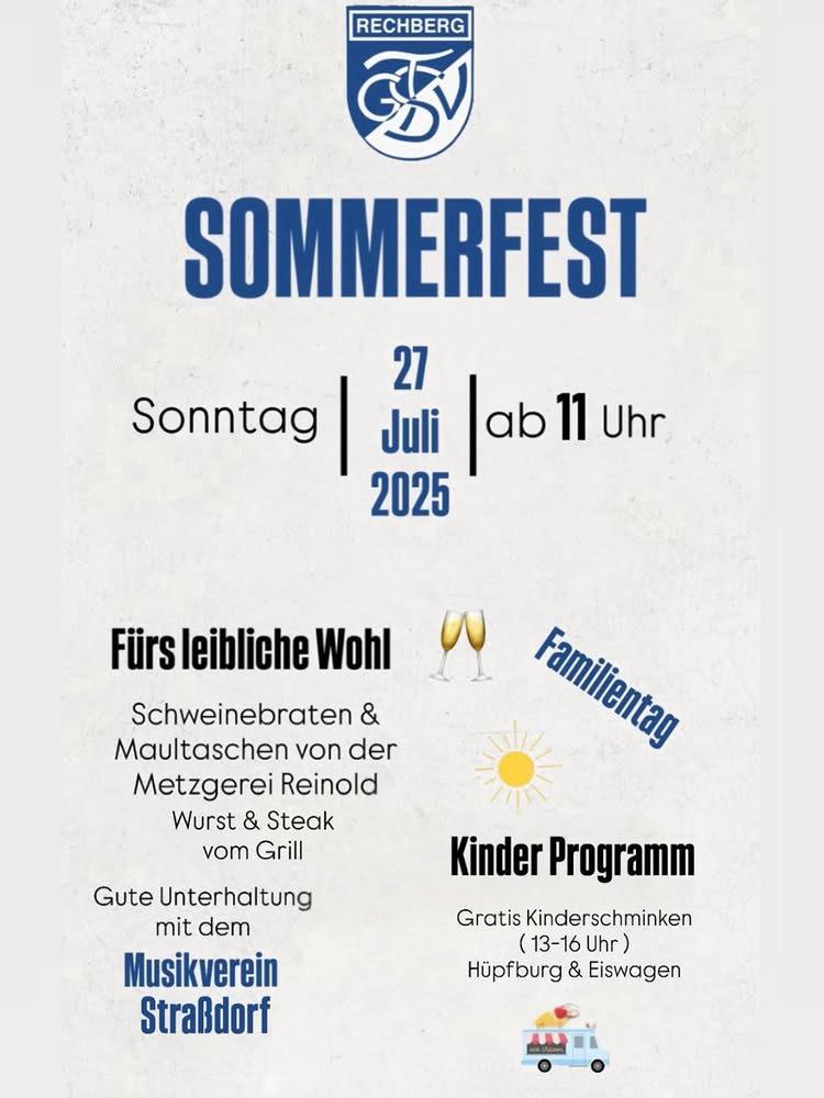Sommerfest des TSGV Rechberg